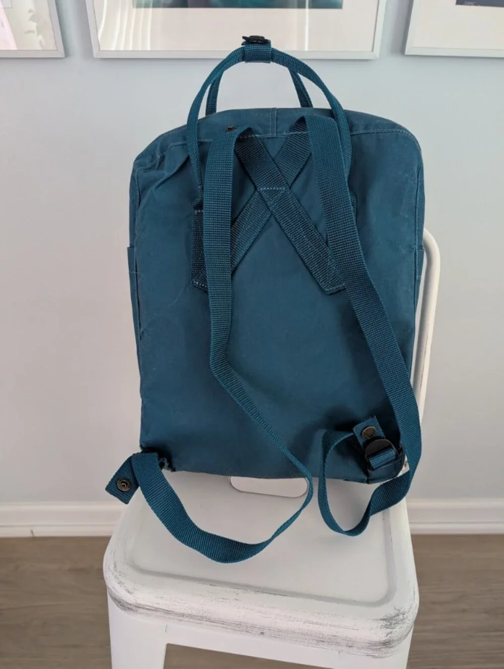 Fjallraven Kanken Classic Teal Backpack